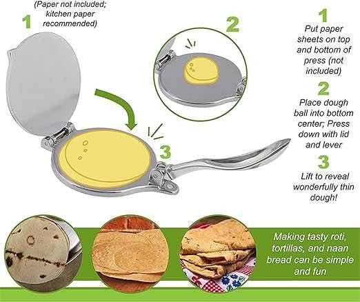 Tortilla Maker Tortilla Press Maker Machine - Unistyles store