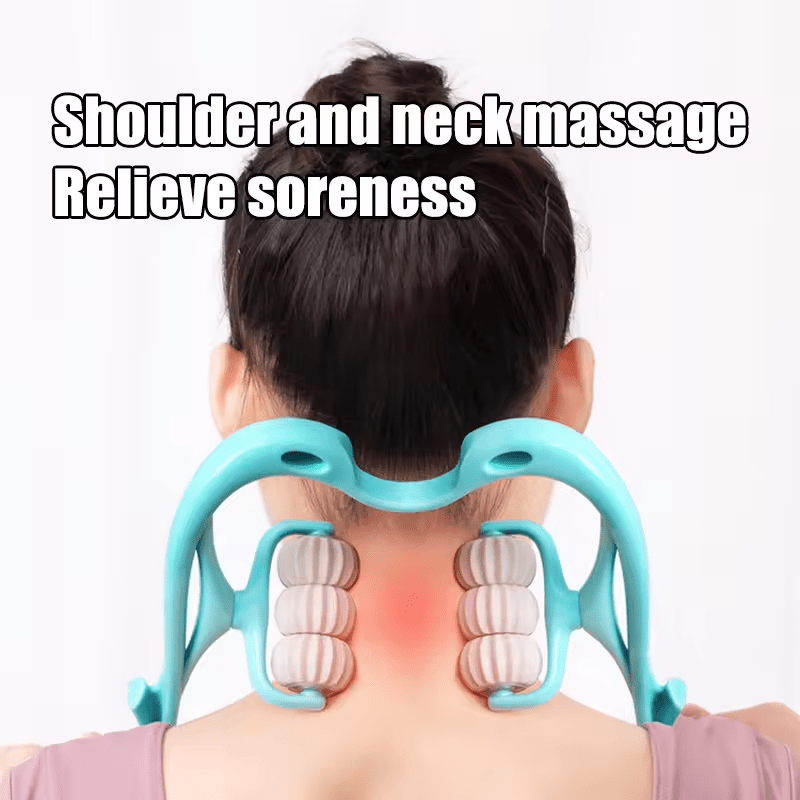 Wheel Pressure Point Neck Massager (Random Color) - Unistyles store