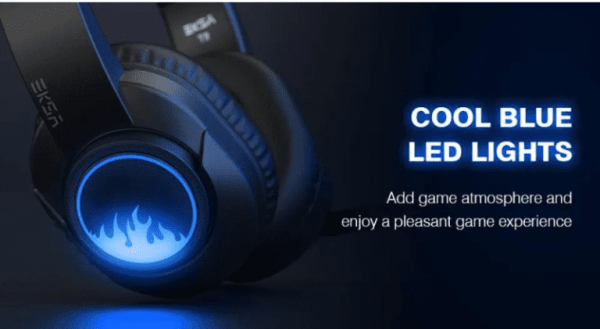 Eksa T8 Gaming Headset – Stereo Sound | Mic | Best for PC & Console (Random Color) - Unistyles store